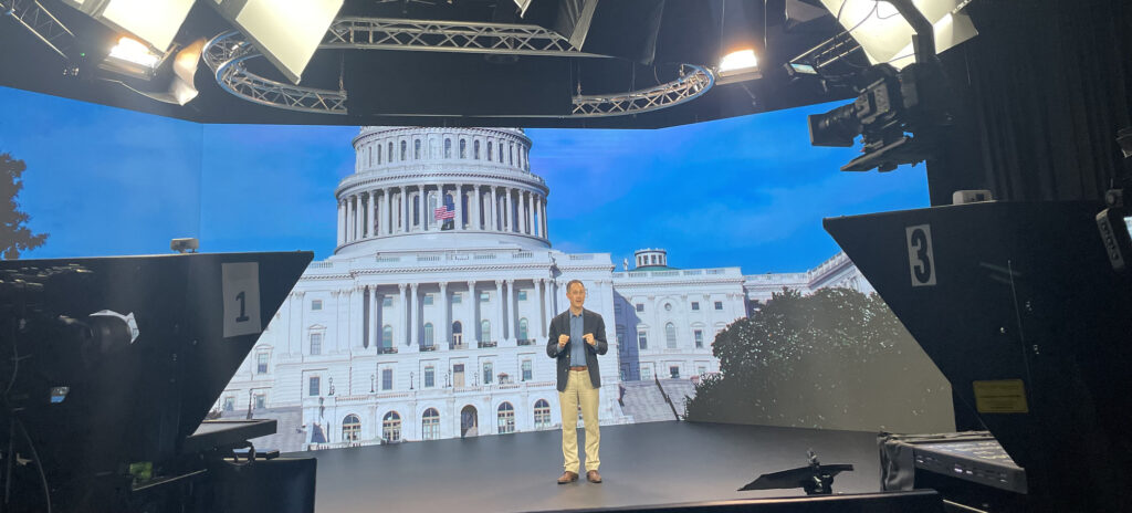 Congress LED Wall video production in washington dc