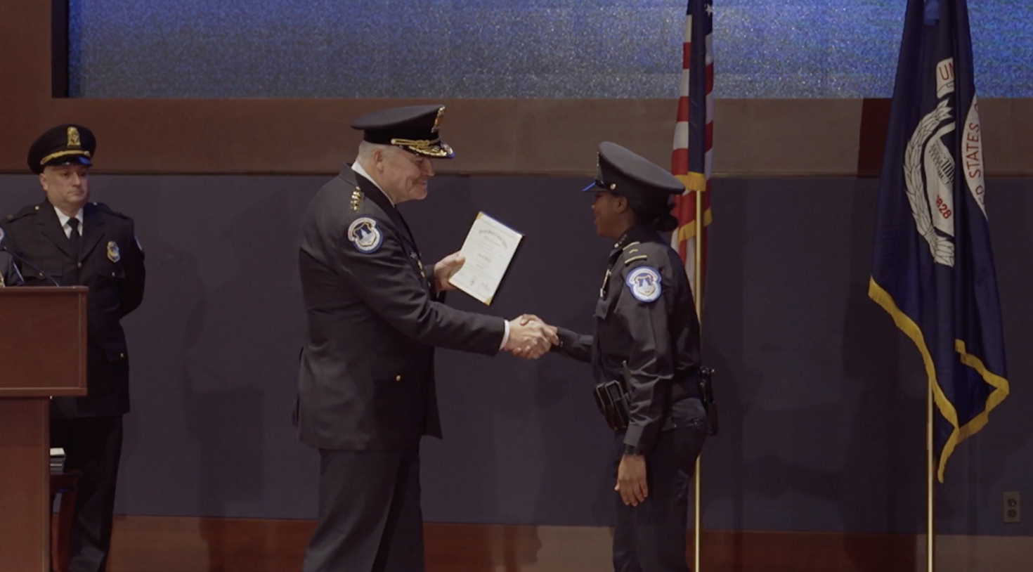 US Capitol Police Graduation Video Washington DC