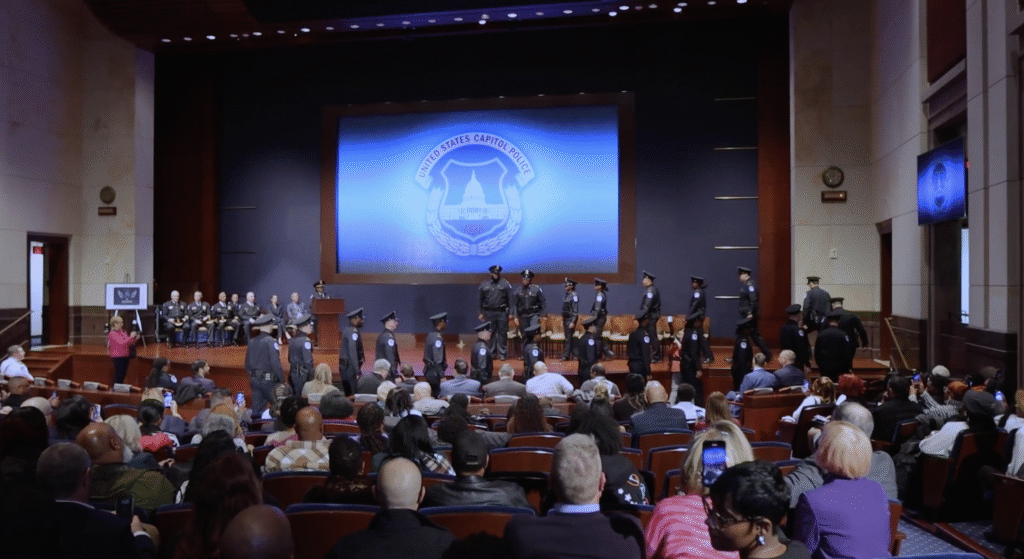 Video Production in Washington DC for United States Capitol Police (USCP) Graduation Ceremony