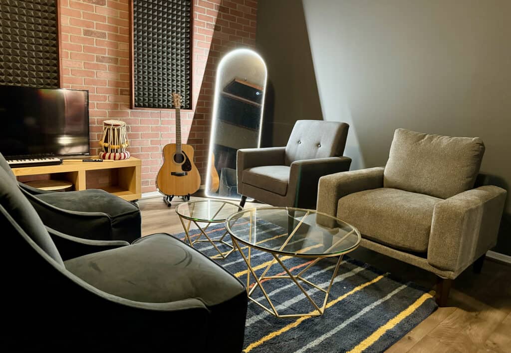 Corporate Event Venue in VA - Green Room and Sound Room - TriVision Studios