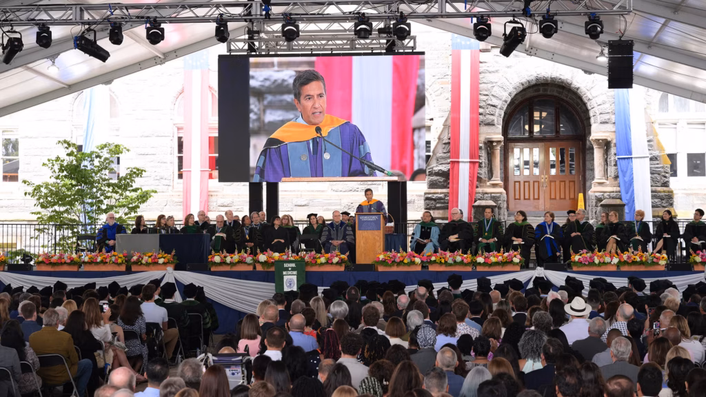 LED video walls in Richmond for Graduations