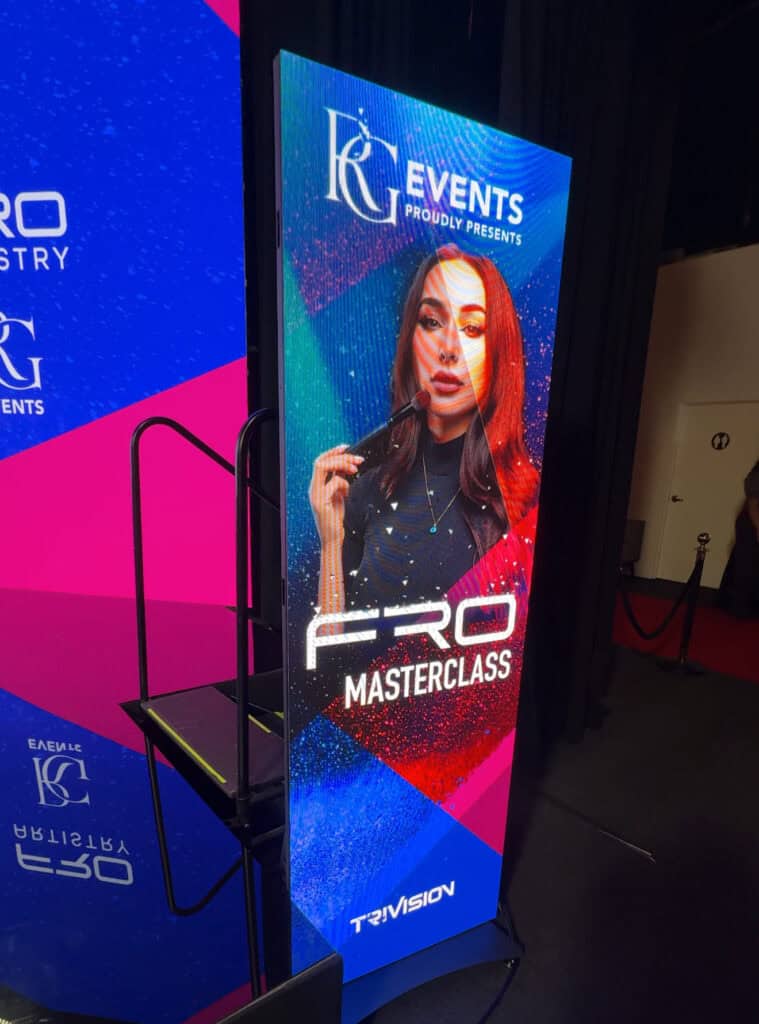 LED poster display rental in baltimore