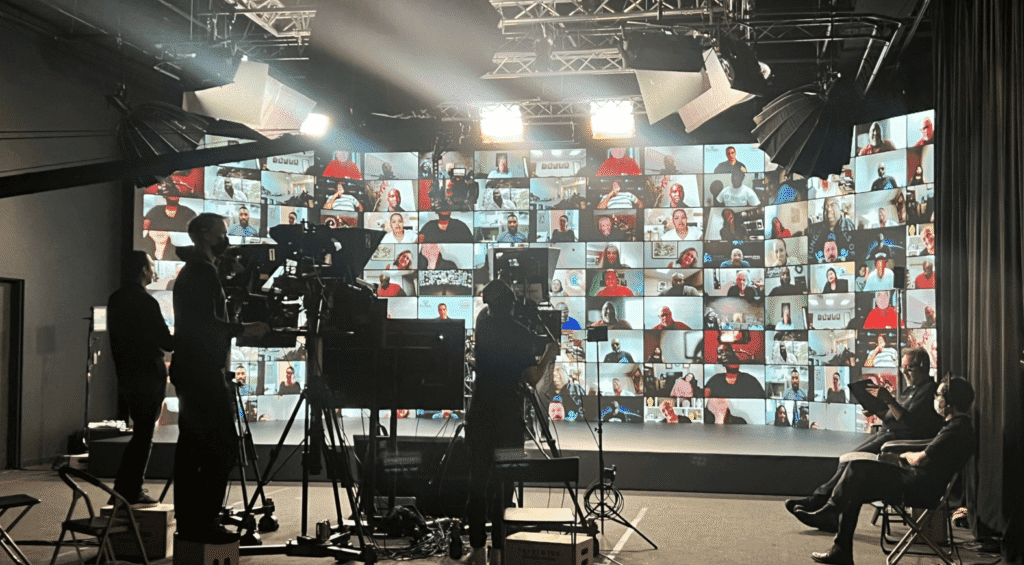 LED walls at DC events; Live Streaming Virtual Events in DC