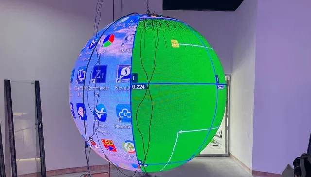 LED sphere display rental in DC