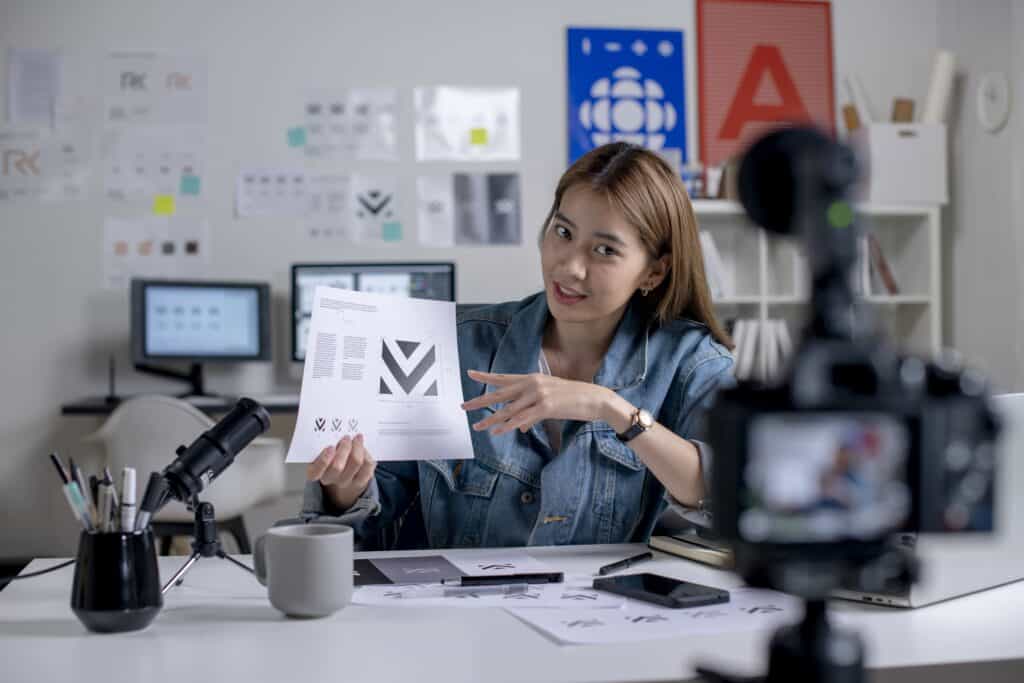 Highly detailed branding presentation for corporate identity and logo development for business branding.