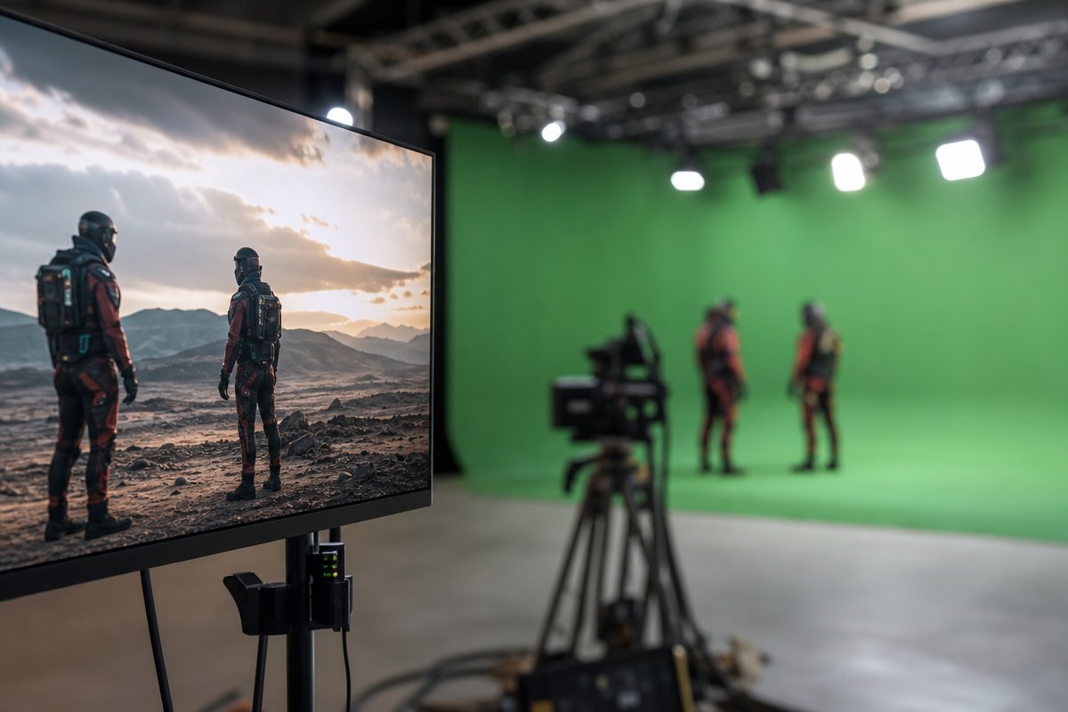 post 19 section1 Virtual Production vs Green Screen: Which Should You Use? - section 1