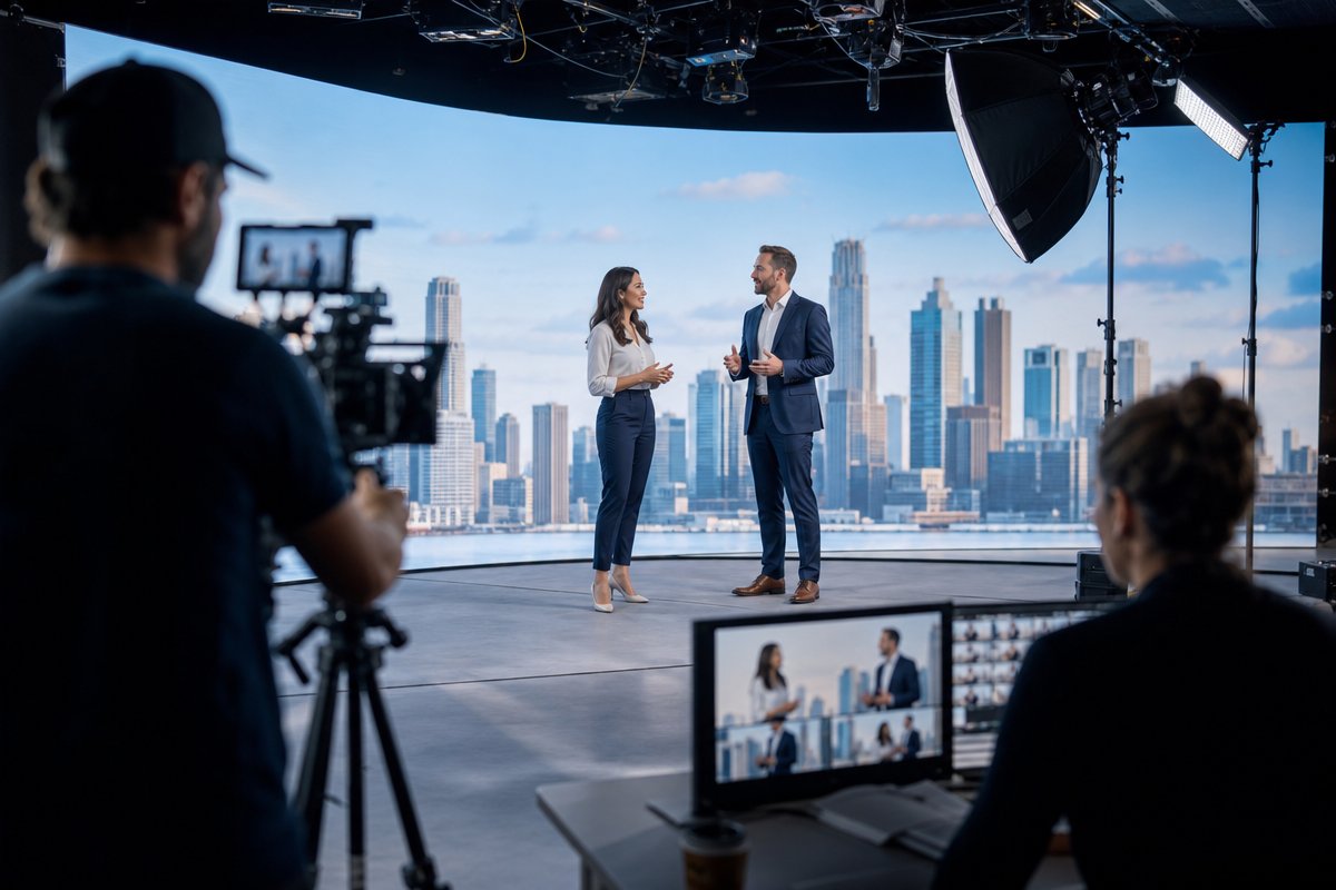 Virtual Production Benefits for Corporate Video: Why It Works - section 3