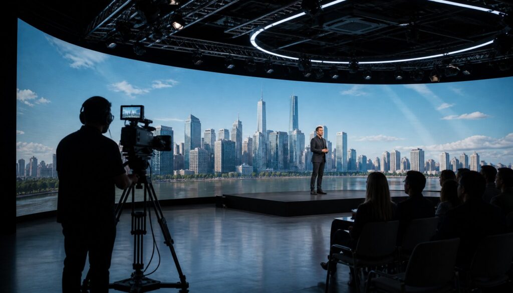 Virtual Production for Corporate Events: A New Standard - featured